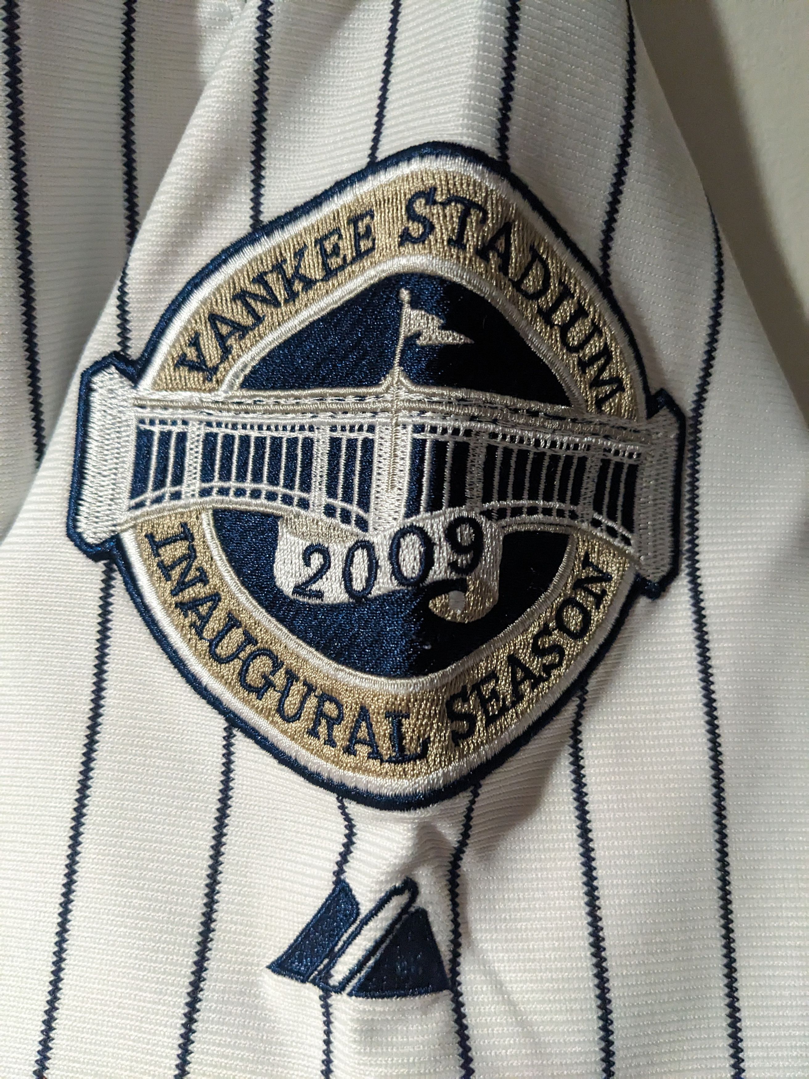 MLB Vintage 2009 New York Yankees Stadium Size 48 Jersey Size US XL / EU 56 / 4 - 5 Thumbnail