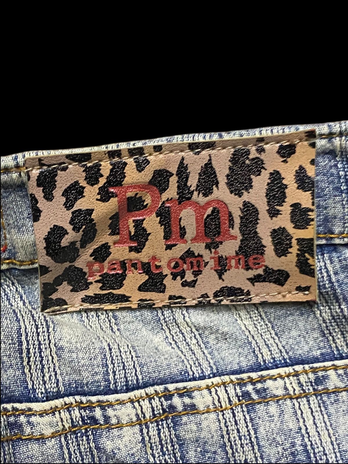 Japanese Brand Rare vintage Y2K P.M. Pantomime blue flare jeans jeans Size US 28 / EU 44 - 10 Thumbnail