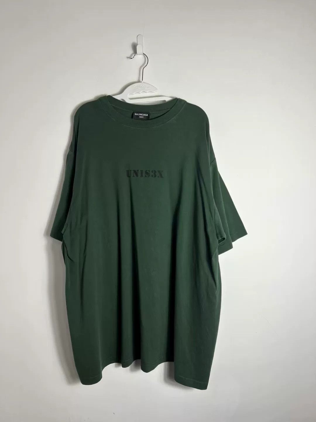 Balenciaga balenciaga unis3x green short sleeve t-shirt Size US XS / EU 42 / 0 - 1 Thumbnail