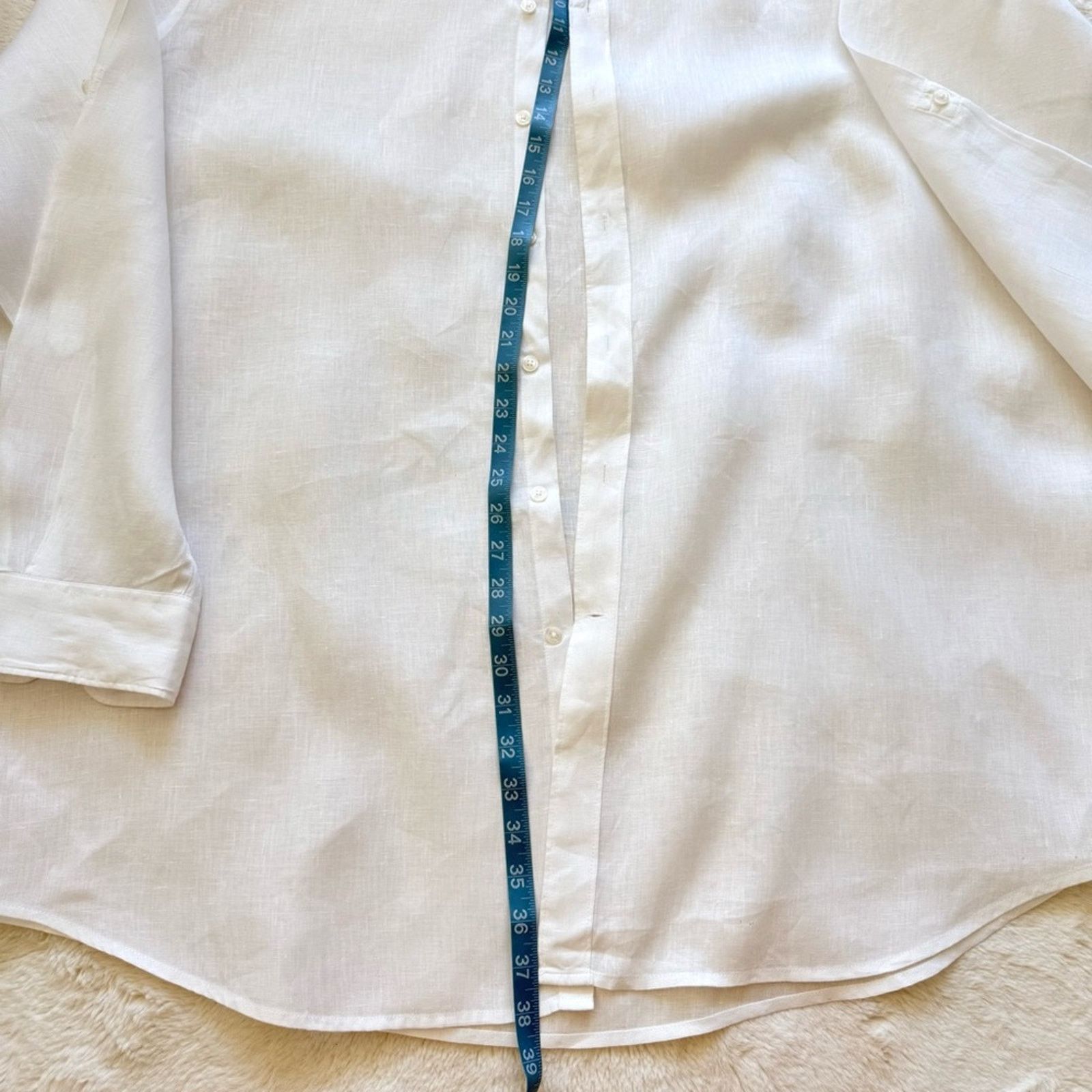 Perry Ellis Perry Ellis men linen shirt size 2XL Size US XXL / EU 58 / 5 - 3 Thumbnail