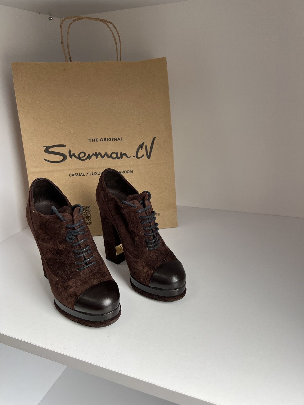 Chanel × Designer × Vintage Vintage Chanel High Heels Shoes Size US 5.5 / IT 35.5 - 6 Thumbnail