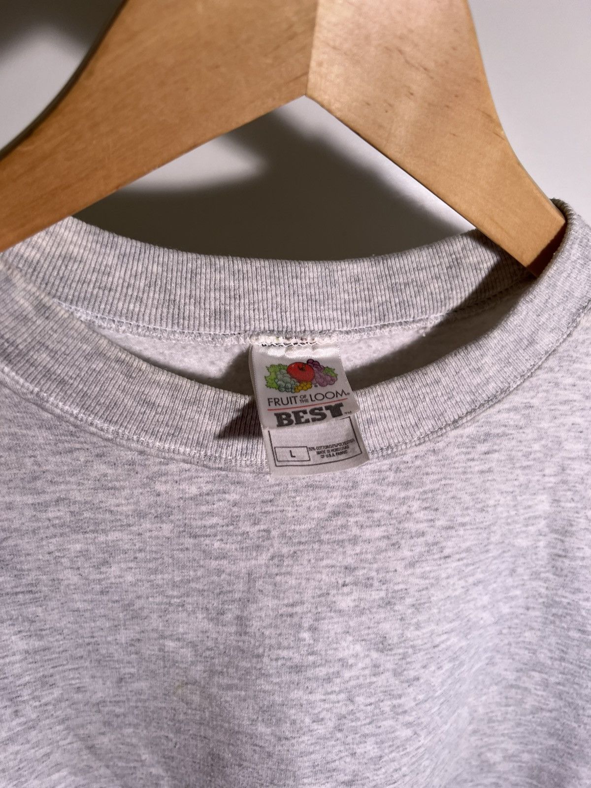 Vintage 90’s 2000’s Y2K VTG Vintage Fruit of The Loom Retro Sweater Size US L / EU 52-54 / 3 - 7 Thumbnail