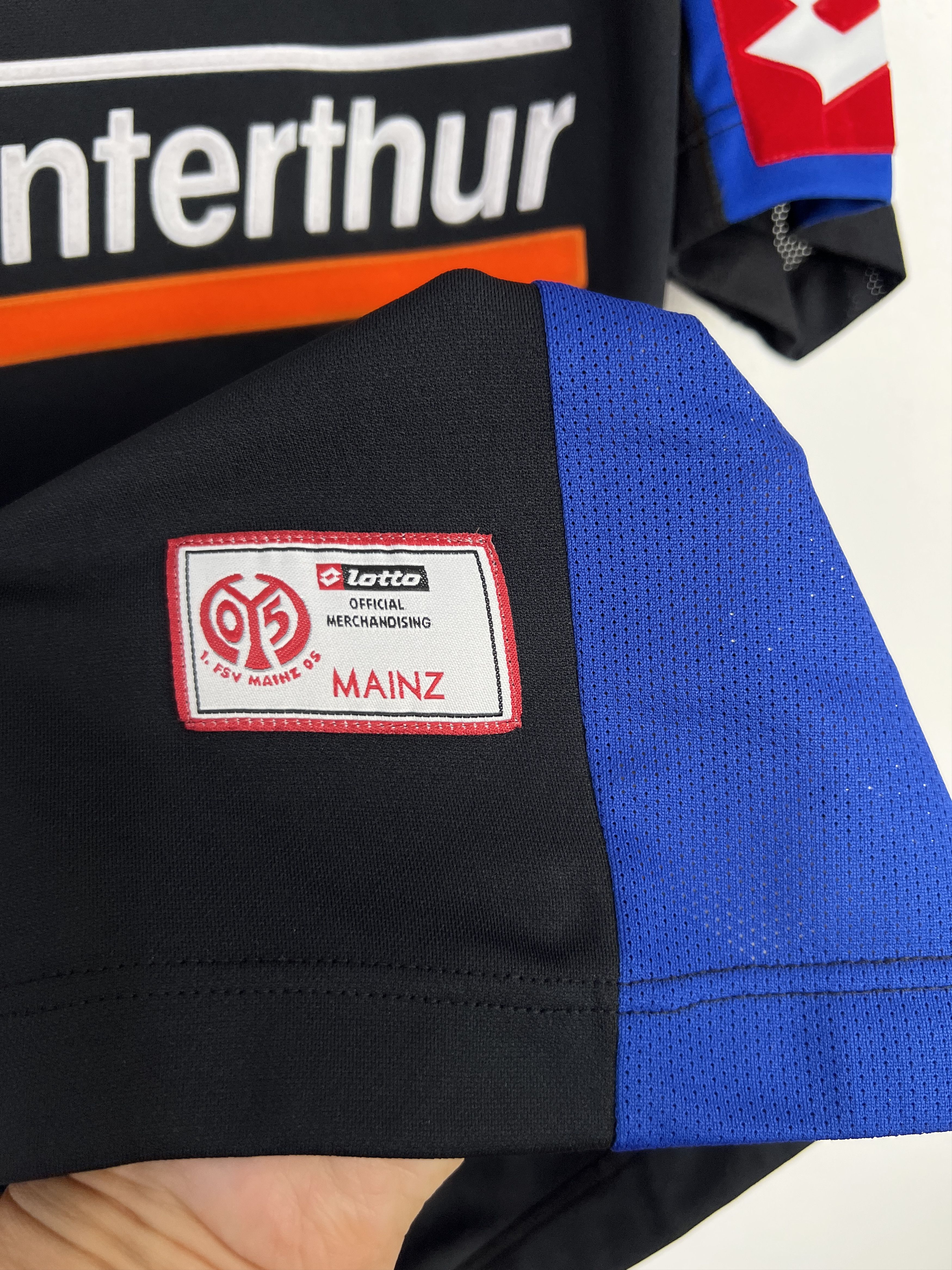Lotto Sport FSV Mainz 05 Third football shirt 2007 Soccer Lotto Mens Size US M / EU 48-50 / 2 - 5 Thumbnail