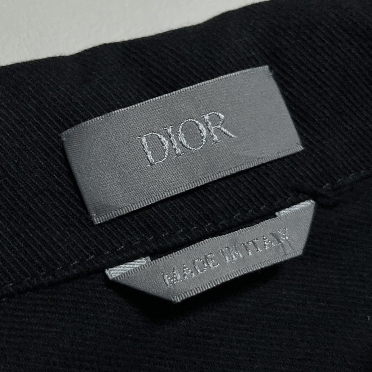 Dior Dior Judy Blame Pin Logo Denim Knitted Sleeves Jacket Size US S / EU 44-46 / 1 - 5 Thumbnail