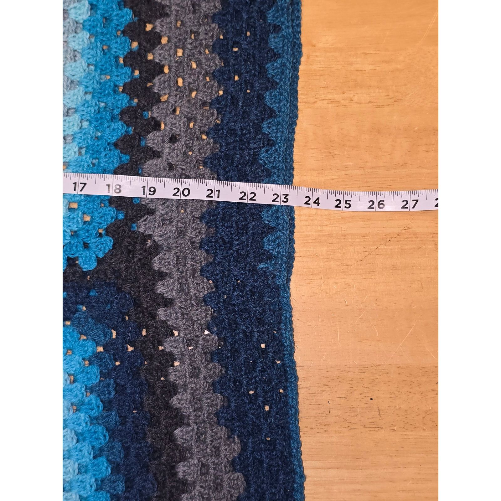 Other Crochet Top Jumper Blue Multicolor Crochet Beach Coverup Size M / US 6-8 / IT 42-44 - 7 Thumbnail