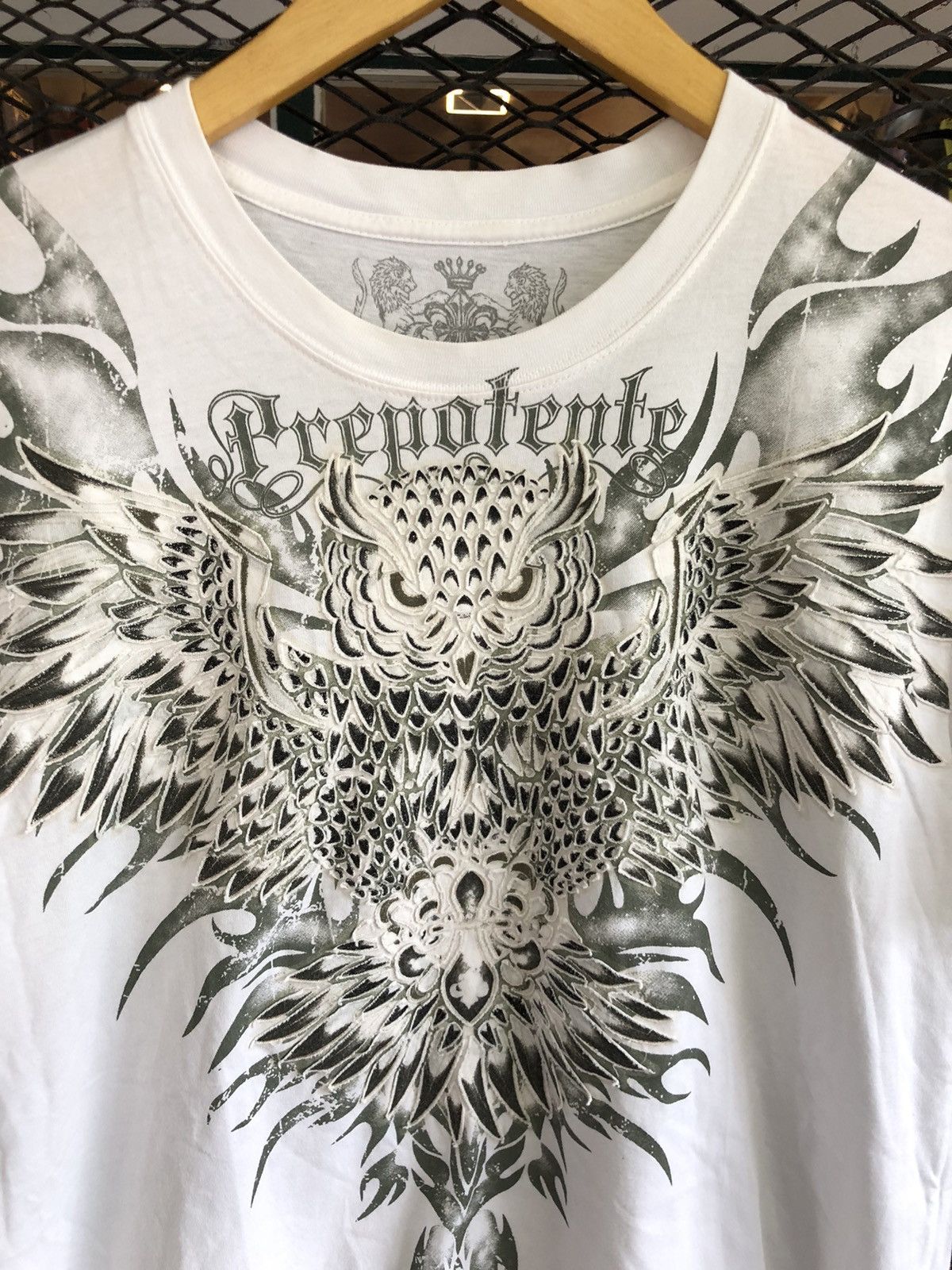 Vintage JAPANESE PREPOTENTE GOTHIC PUNK STYLE SHIRT Size US XL / EU 56 / 4 - 2 Thumbnail
