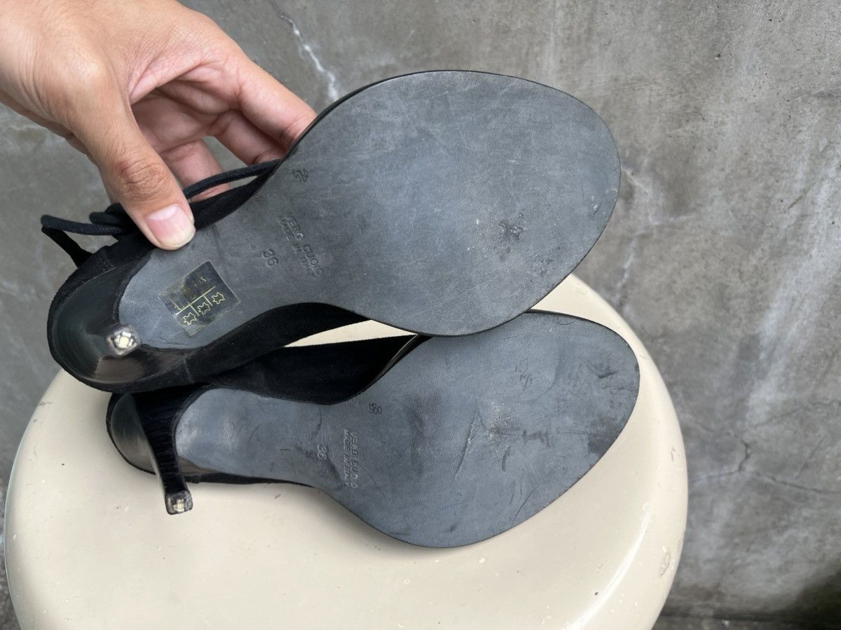 Ann Demeulemeester Cone Strapped Heels Size US 6 / IT 36 - 8 Thumbnail