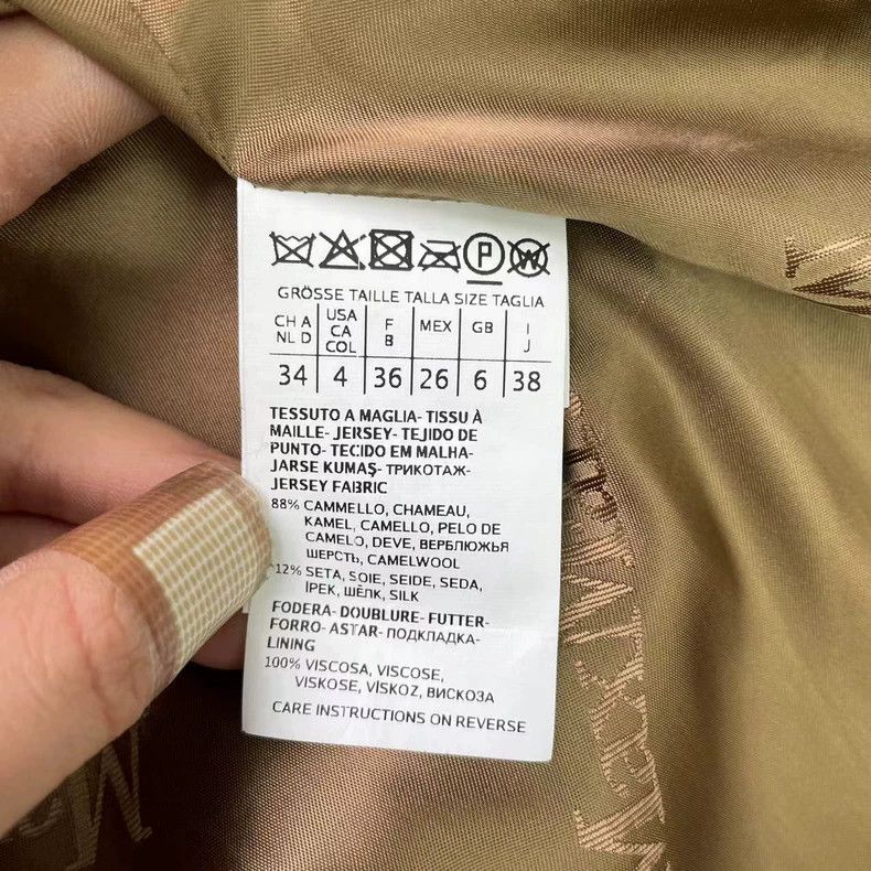 Max Mara Max Mara Brown Teddy Coat Jacket Size S / US 4 / IT 40 - 4 Thumbnail