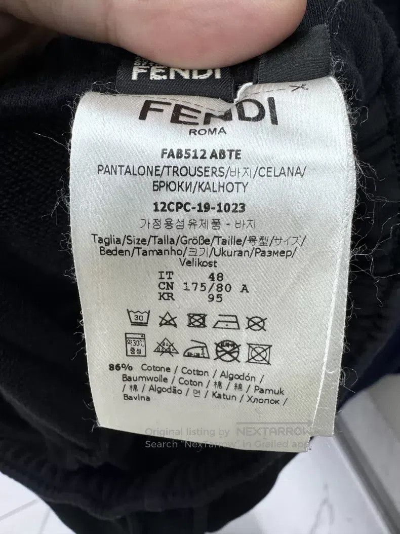 Fendi Fendi Little Devil Logo Casual Trousers Size US 32 / EU 48 - 5 Thumbnail
