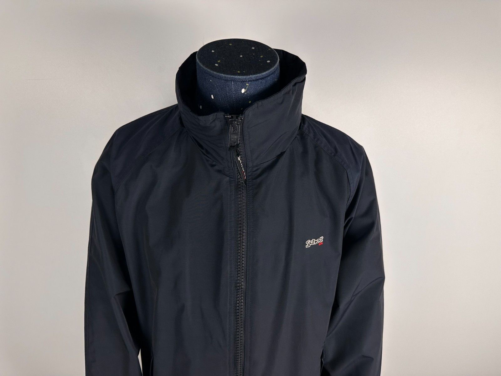 Schott Schott NYC Windbreaker Jacket Men’s Black Size L Size US L / EU 52-54 / 3 - 3 Thumbnail