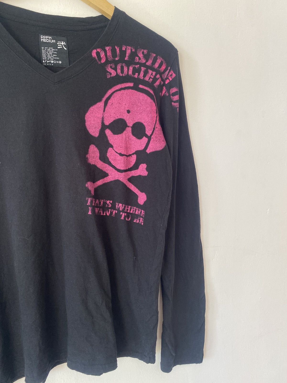 Hysteric Glamour PPFM Skull Longsleeve Size US M / EU 48-50 / 2 - 8 Thumbnail