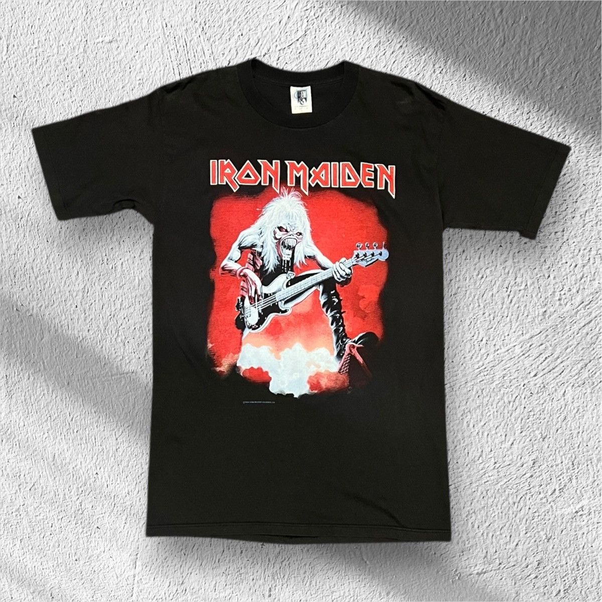 Vintage Vintage 90s Iron Maiden Real Live Tour T-Shirt – Large Size US L / EU 52-54 / 3 - 1 Thumbnail