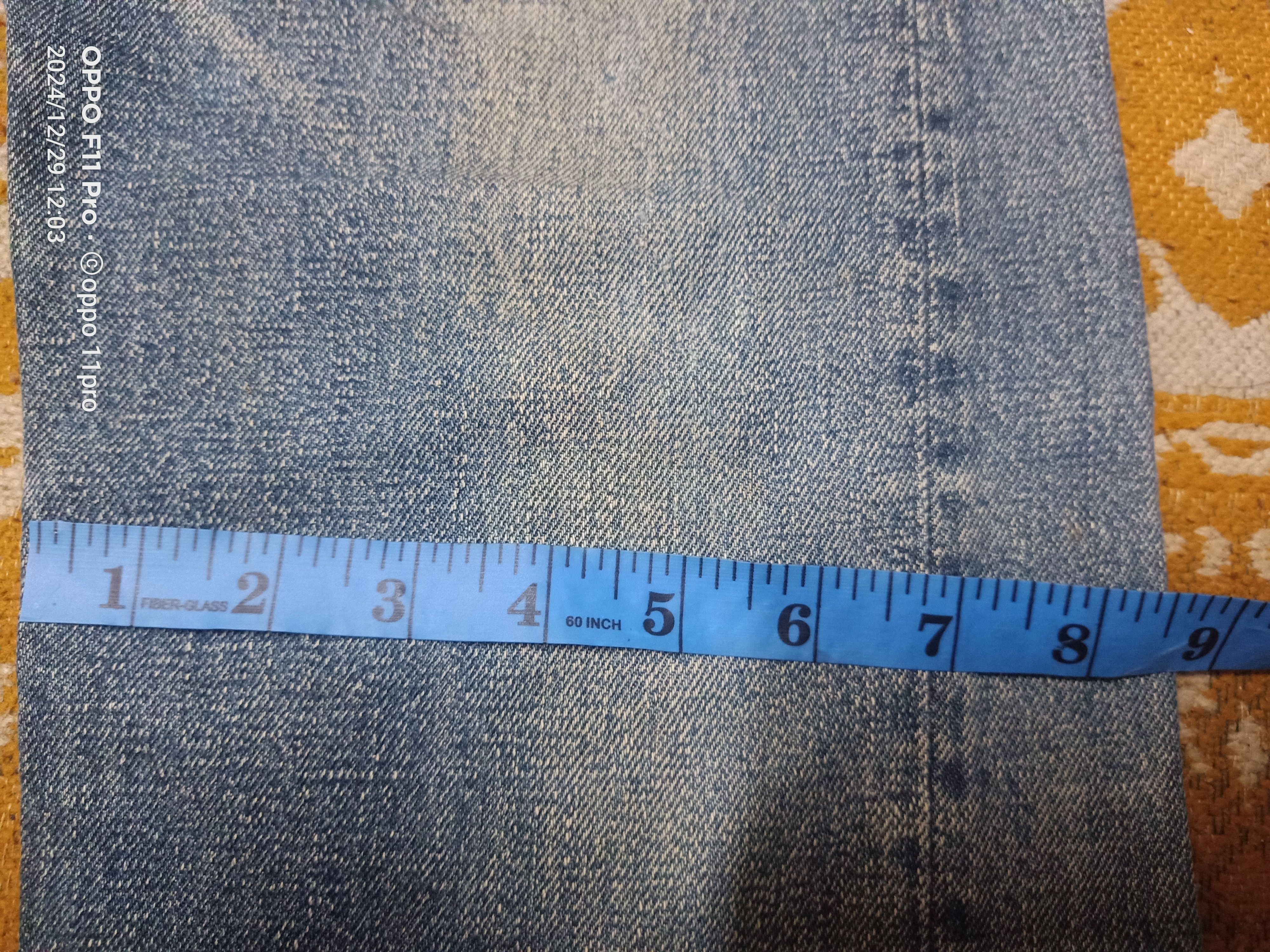 45rpm × Japanese Brand 45 Rpm Denim SunFaded Vintage Distressdenim Size US 34 / EU 50 - 13 Thumbnail