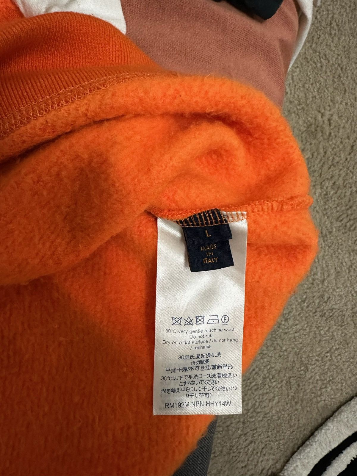 Louis Vuitton Louis Vuitton Monogram Sweater in Orange Size US L / EU 52-54 / 3 - 4 Thumbnail