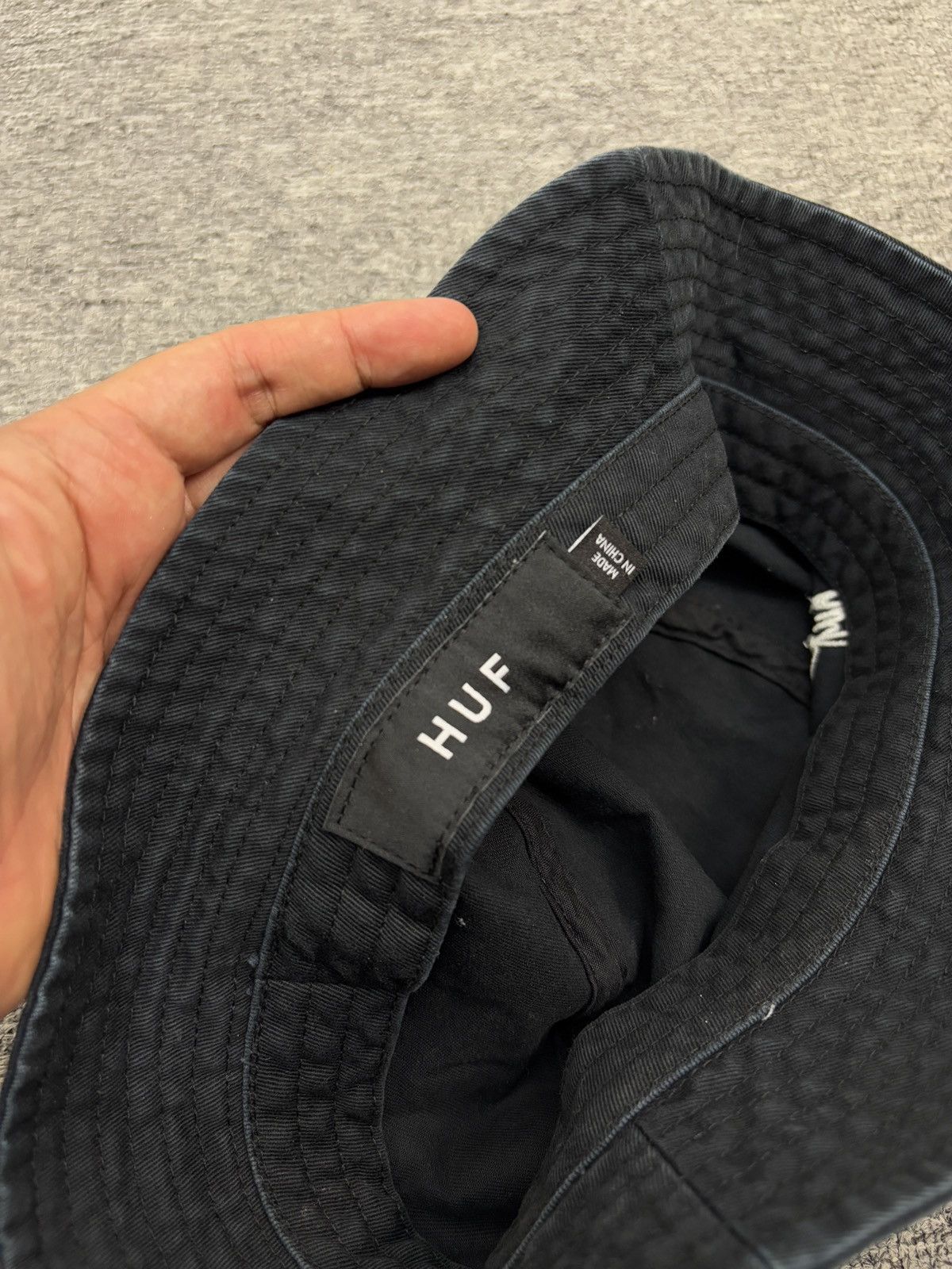 Huf Huf Bucket Hat fits L-XL Size ONE SIZE - 3 Thumbnail