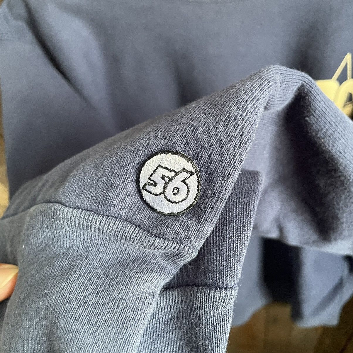 Vintage Vintage 56 Supernova Reverse Weave Crewneck Size US L / EU 52-54 / 3 - 8 Thumbnail