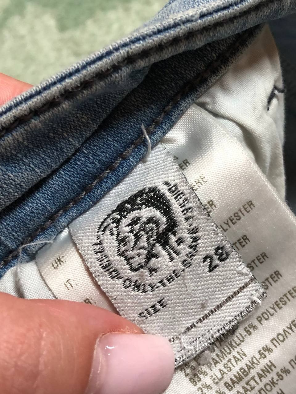 Diesel Vintage Diesel Slim Fit Skinny Denim Jeans Size 28 Size US 28 / EU 44 - 2 Thumbnail