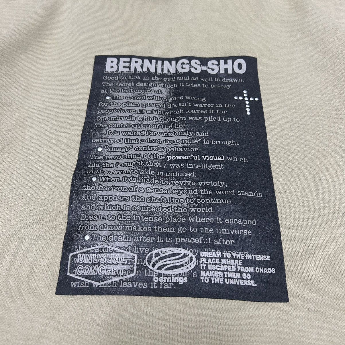 BERNINGS SHO Vintage Y2K Japanese BERNINGS SHO Cross Logo Full Zip Hoodie Size US L / EU 52-54 / 3 - 20 Thumbnail