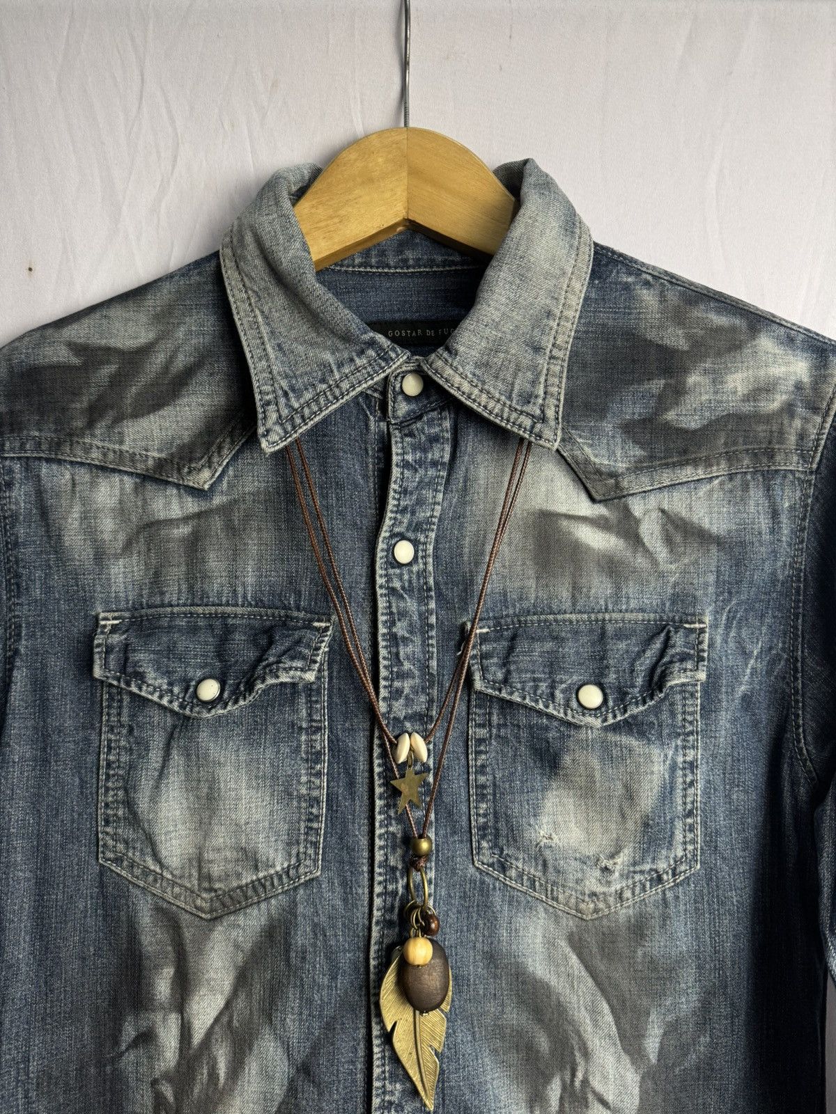 14th Addiction FUGA Denim Distressed Button Size US M / EU 48-50 / 2 - 4 Thumbnail