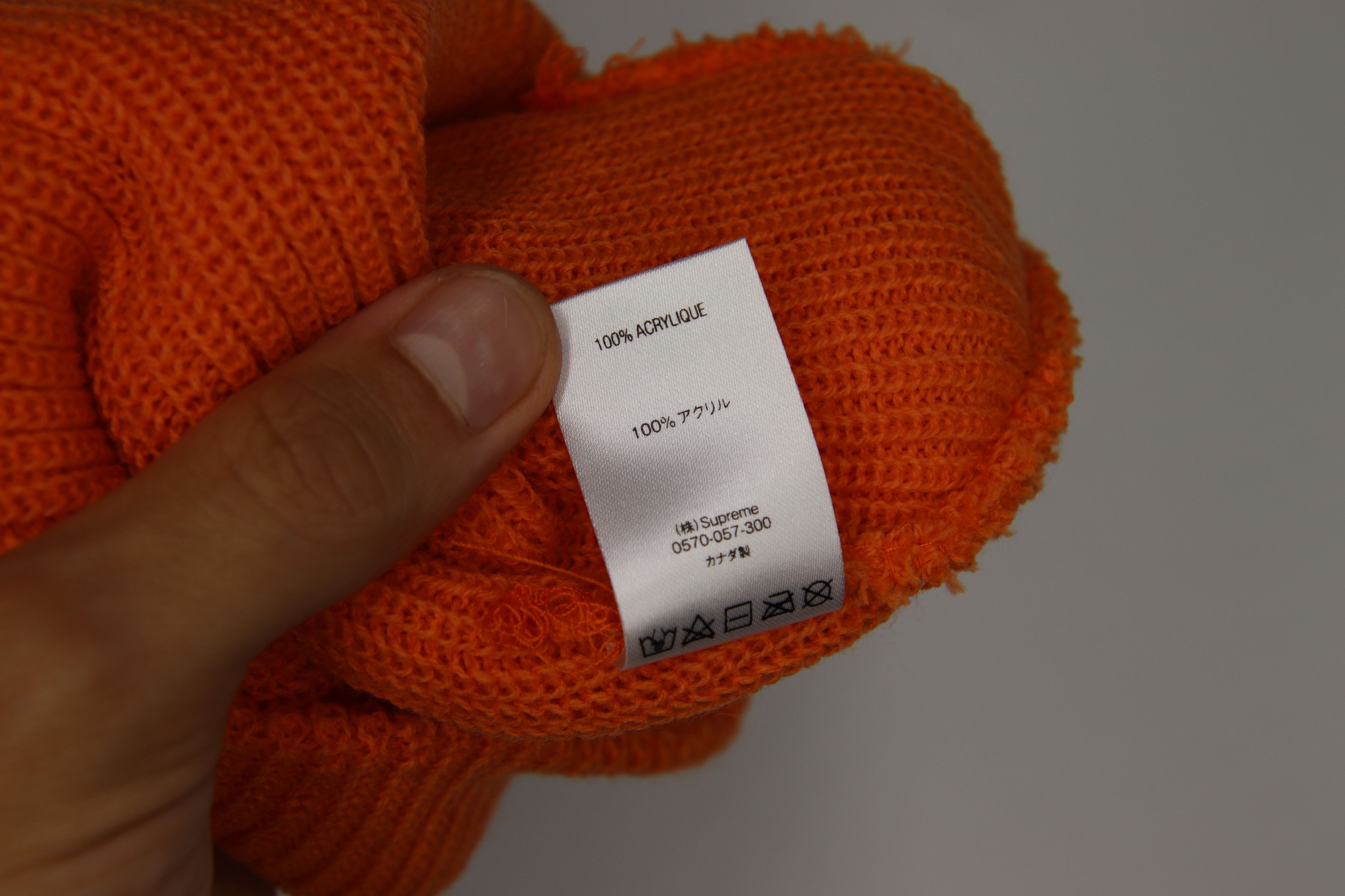 Supreme Supreme Basic Beanie Peach (FW19) Size ONE SIZE - 4 Thumbnail