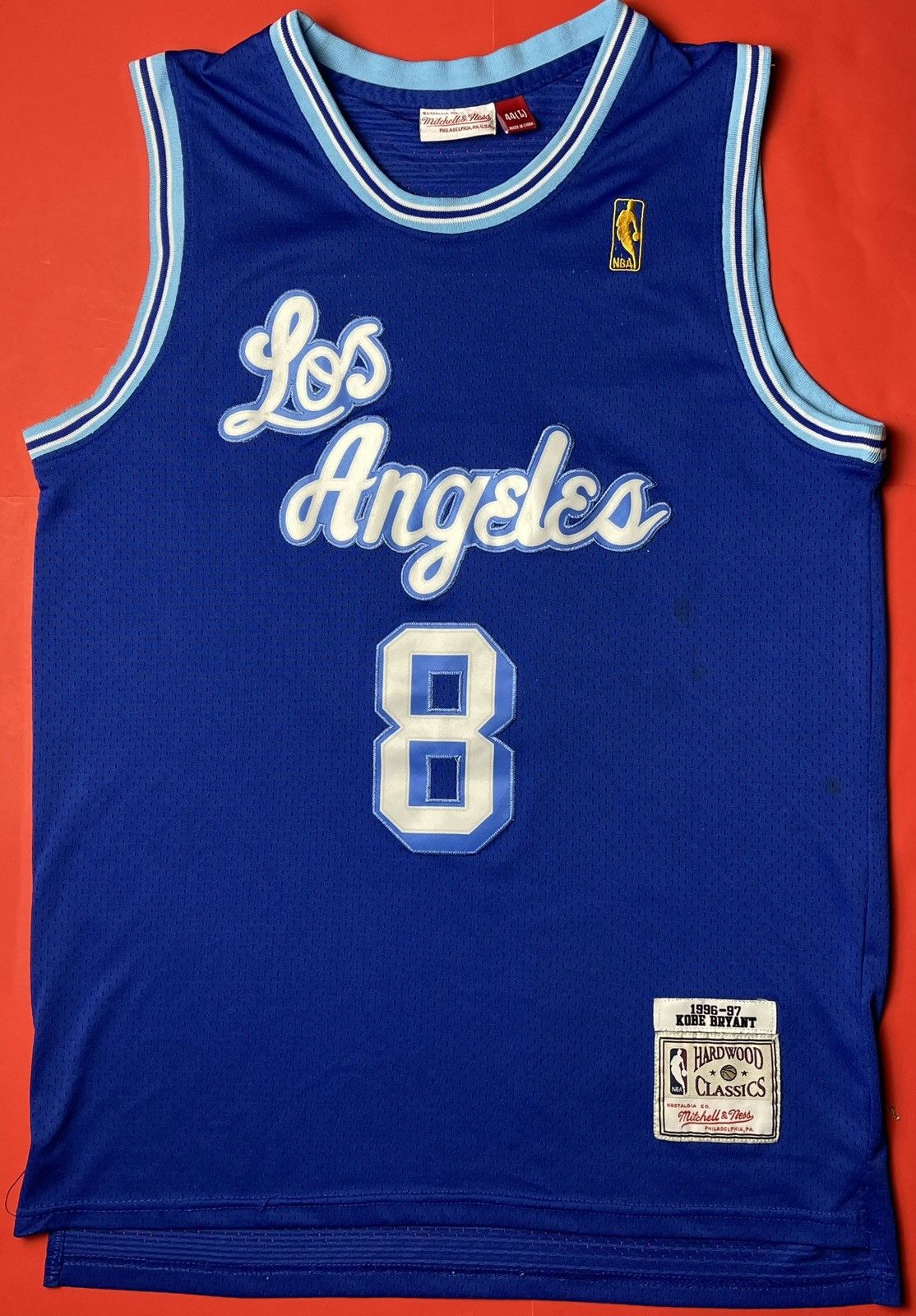 Mitchell & Ness Mitchell&Ness Kobe Bryant #8 Los Angeles Lakers Blue Jersey Size US L / EU 52-54 / 3 - 1 Thumbnail