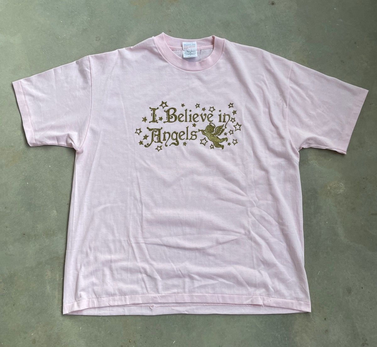 Guardian Angel × Vintage VINTAGE I BELIEVE IN ANGELS RELIGION TEE Size US XL / EU 56 / 4 - 1 Thumbnail