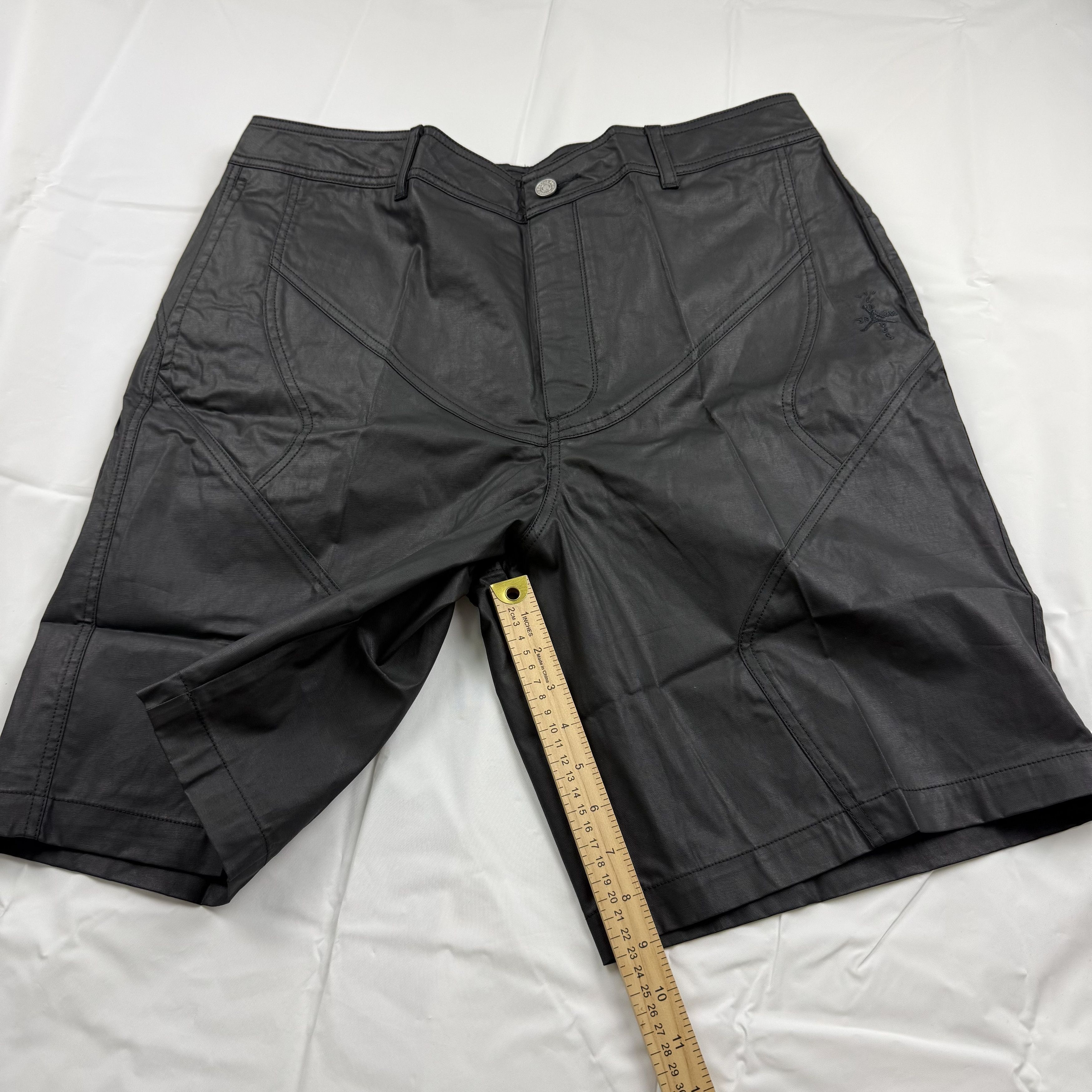 Jordan Brand Jordan Travis Scott Cactus Jack Men Black Canvas Shorts NEW Size US 36 / EU 52 - 7 Thumbnail