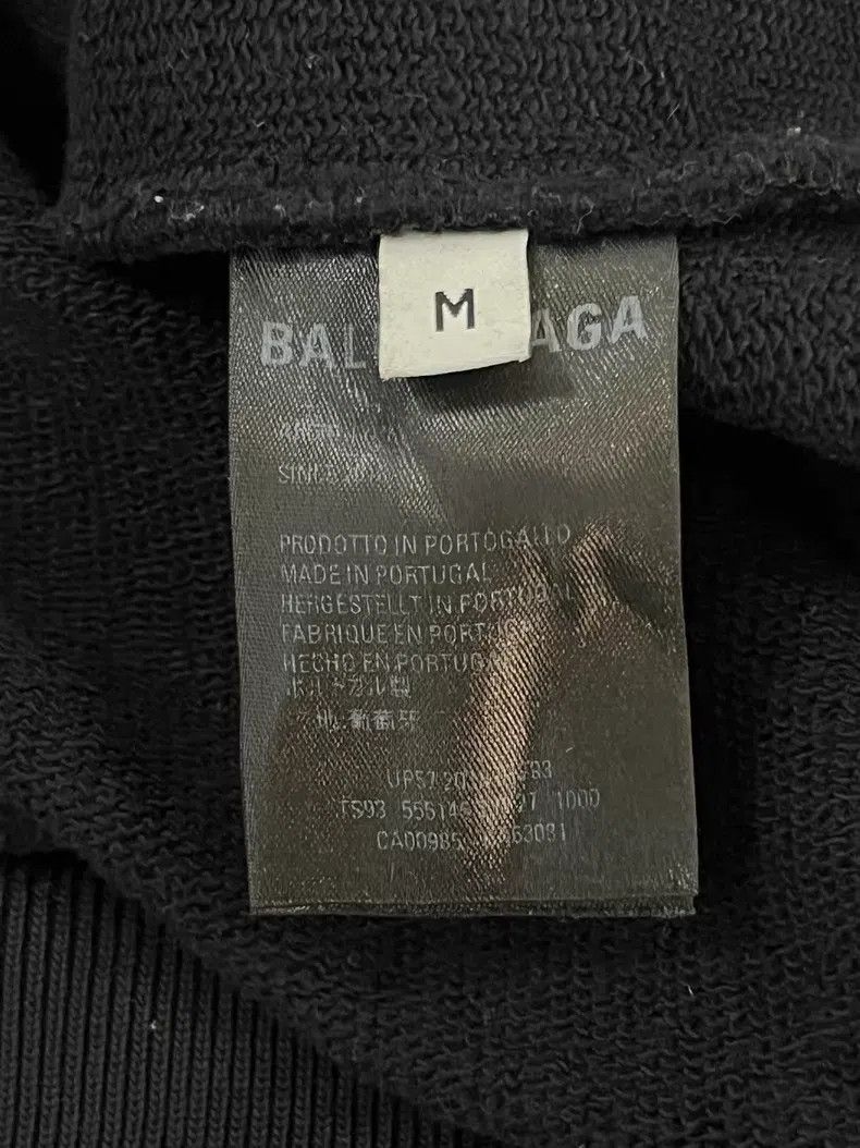 Balenciaga Balenciaga Hooded Sweatshirt Black Size US M / EU 48-50 / 2 - 5 Thumbnail