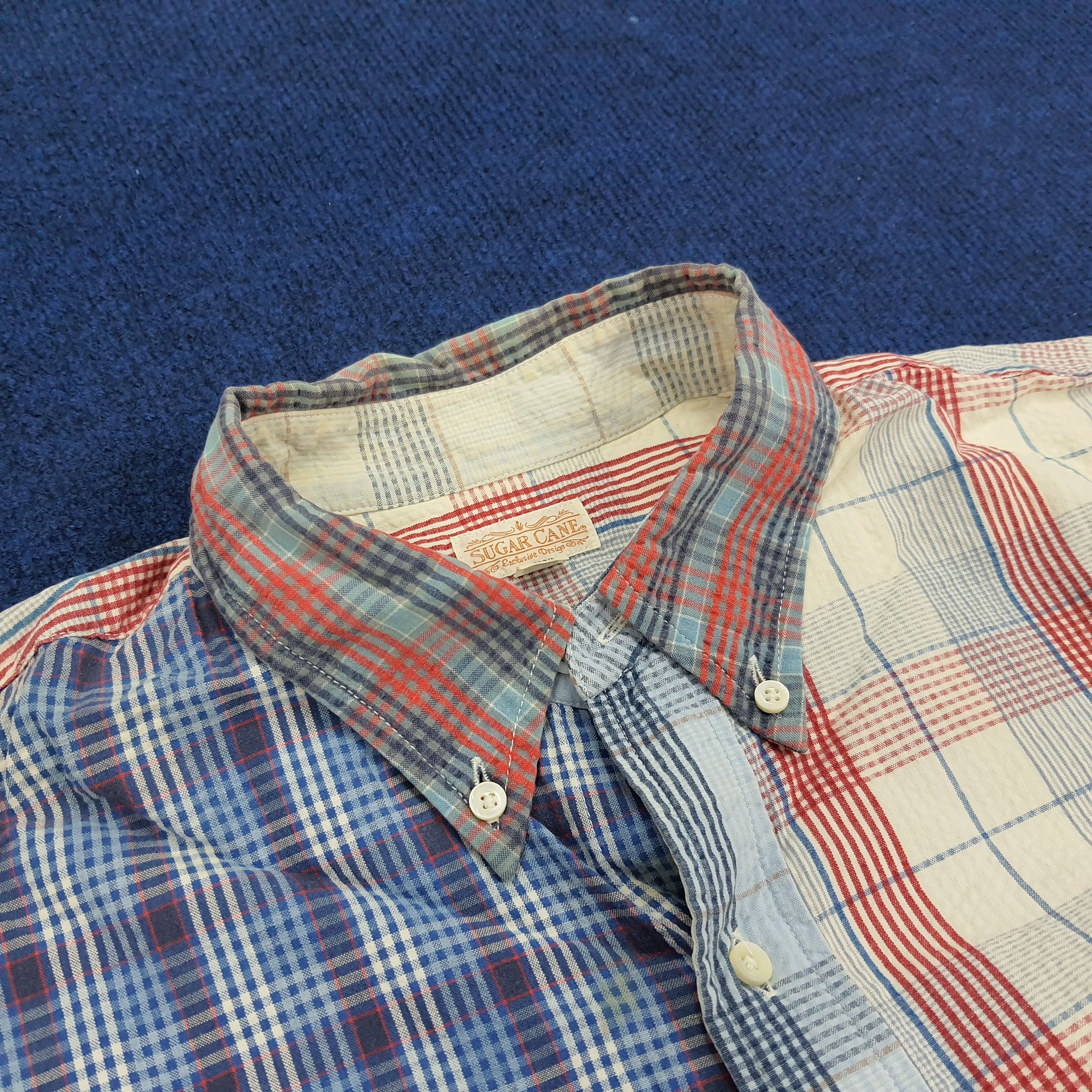 Sugar Cane × Vintage Vintage Sugar Cane Multi Pattern Shirt Size US M / EU 48-50 / 2 - 4 Thumbnail