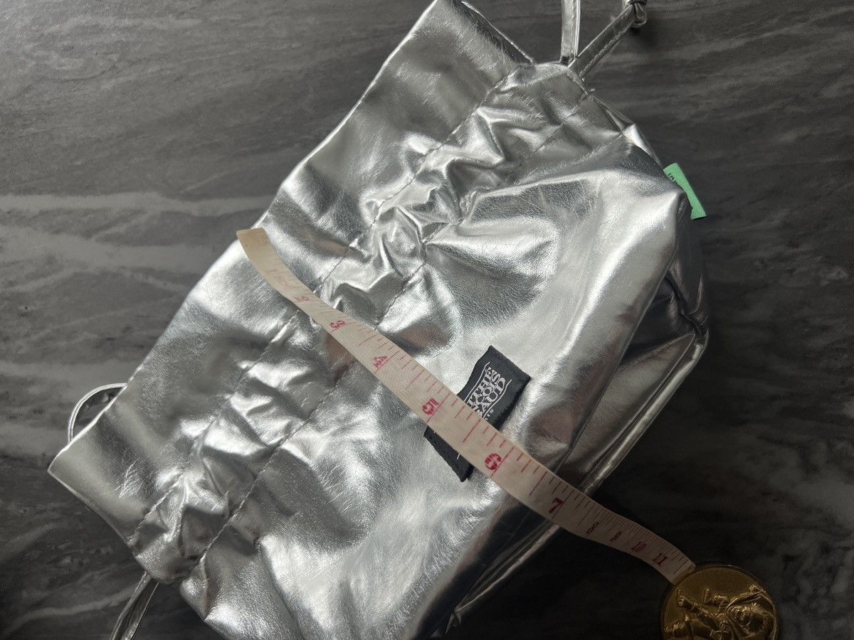 Marithe + Francois Girbaud Marithe Francois Girbaud : Dumpling Bag Mini Silver Size ONE SIZE - 6 Thumbnail