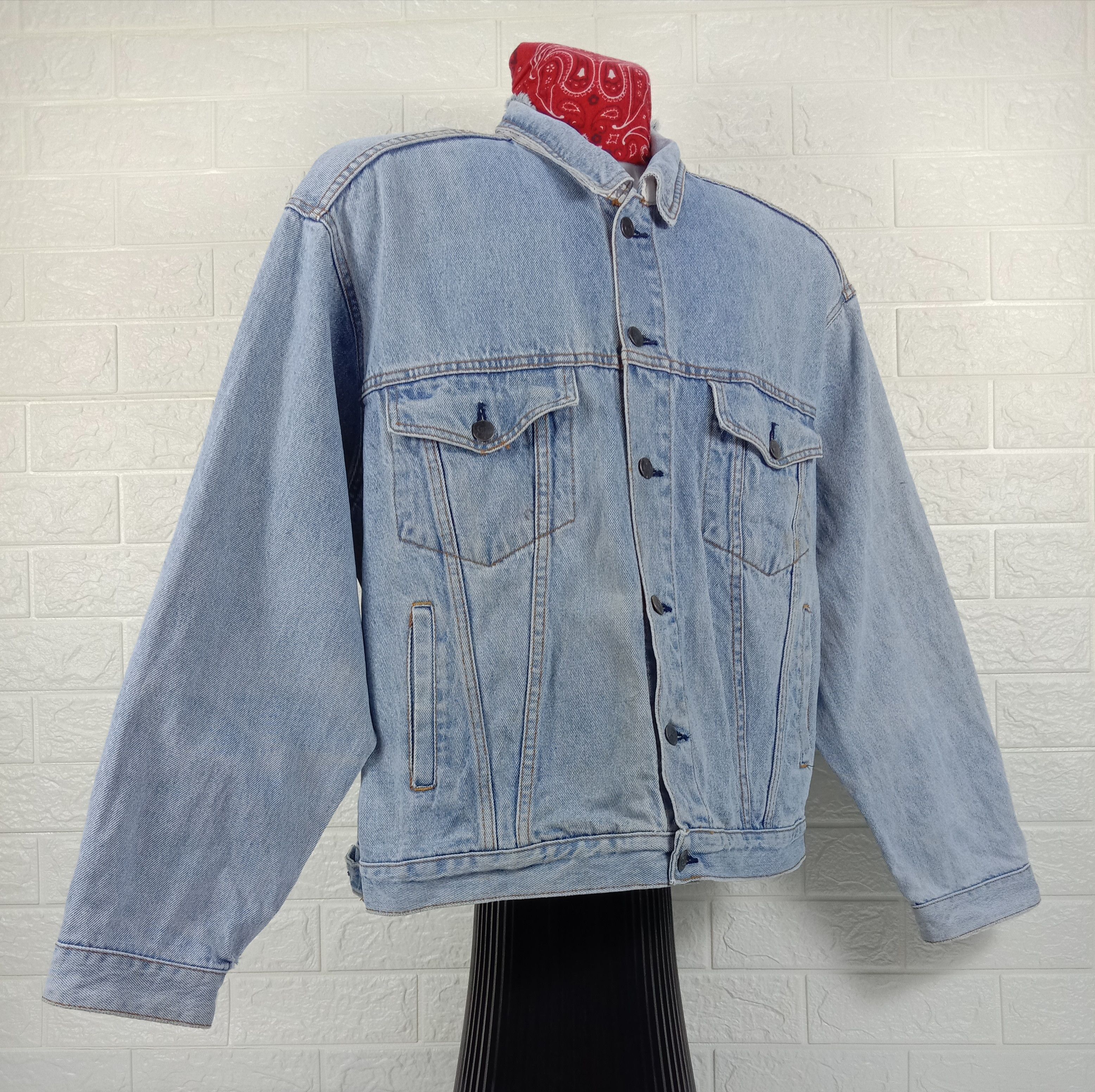 Hard Rock Cafe Vintage Hard Rock Cafe Los Angeles Distressed Denim Jacket Size US L / EU 52-54 / 3 - 3 Thumbnail