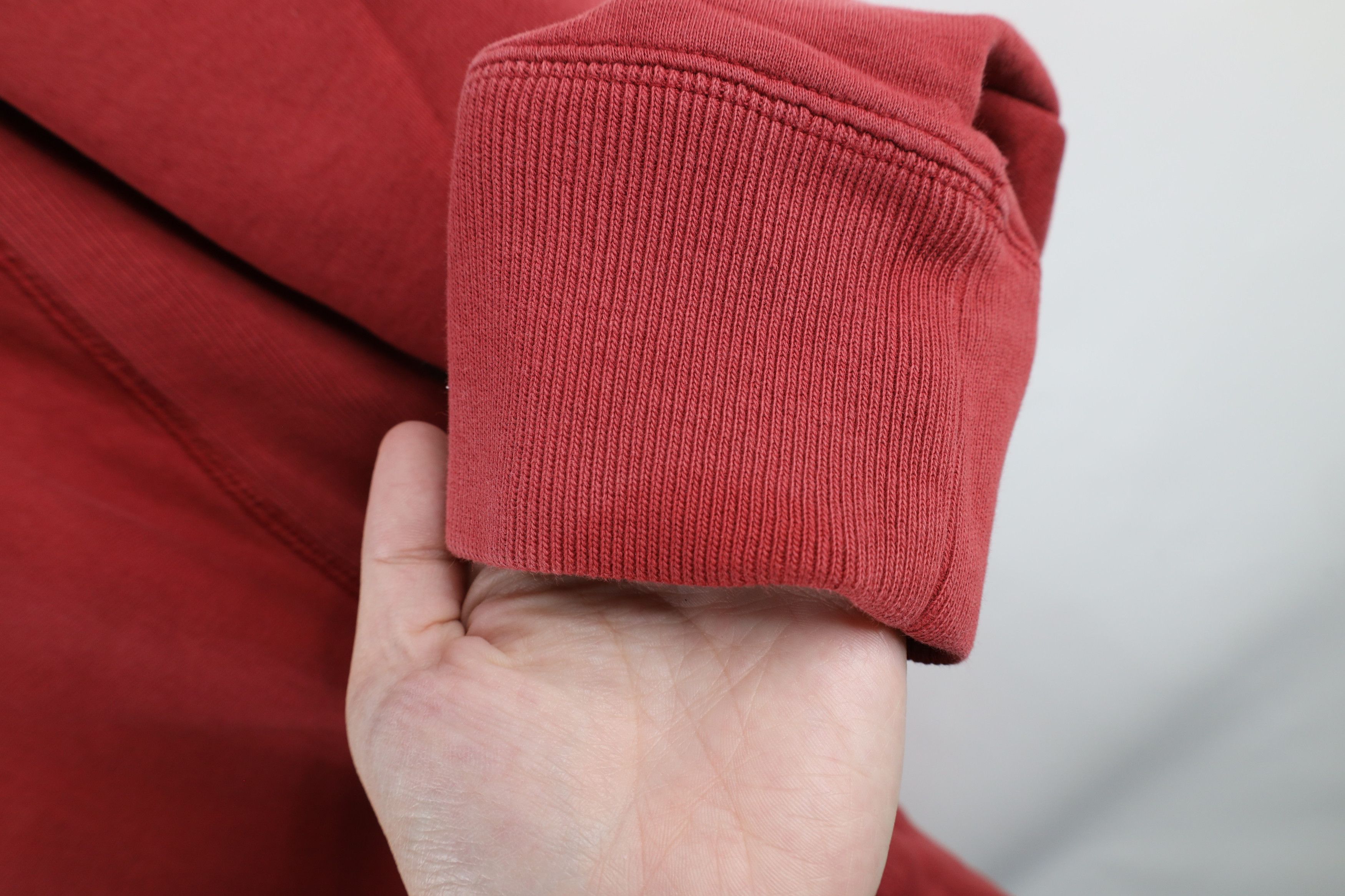 Eddie Bauer × Vintage Vintage Eddie Bauer Spell Out Block Letter Sweatshirt Red Size US L / EU 52-54 / 3 - 7 Thumbnail