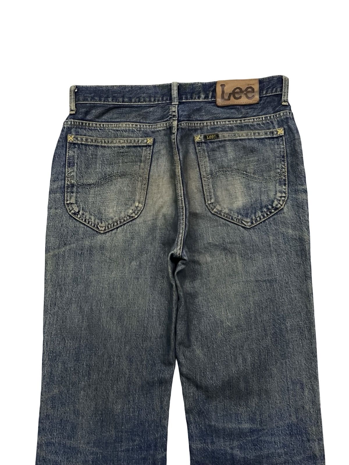 Lee Vintage Lee Riders Japan - Faded Dirty Mud Wash Denim - W31 Size US 31 - 5 Thumbnail