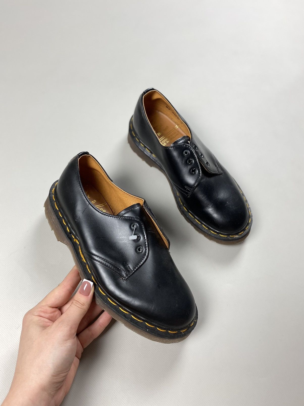 Dr. Martens Dr. Martens Vintage 1461 leather boots shoes England Size US 5.5 / IT 35.5 - 6 Thumbnail