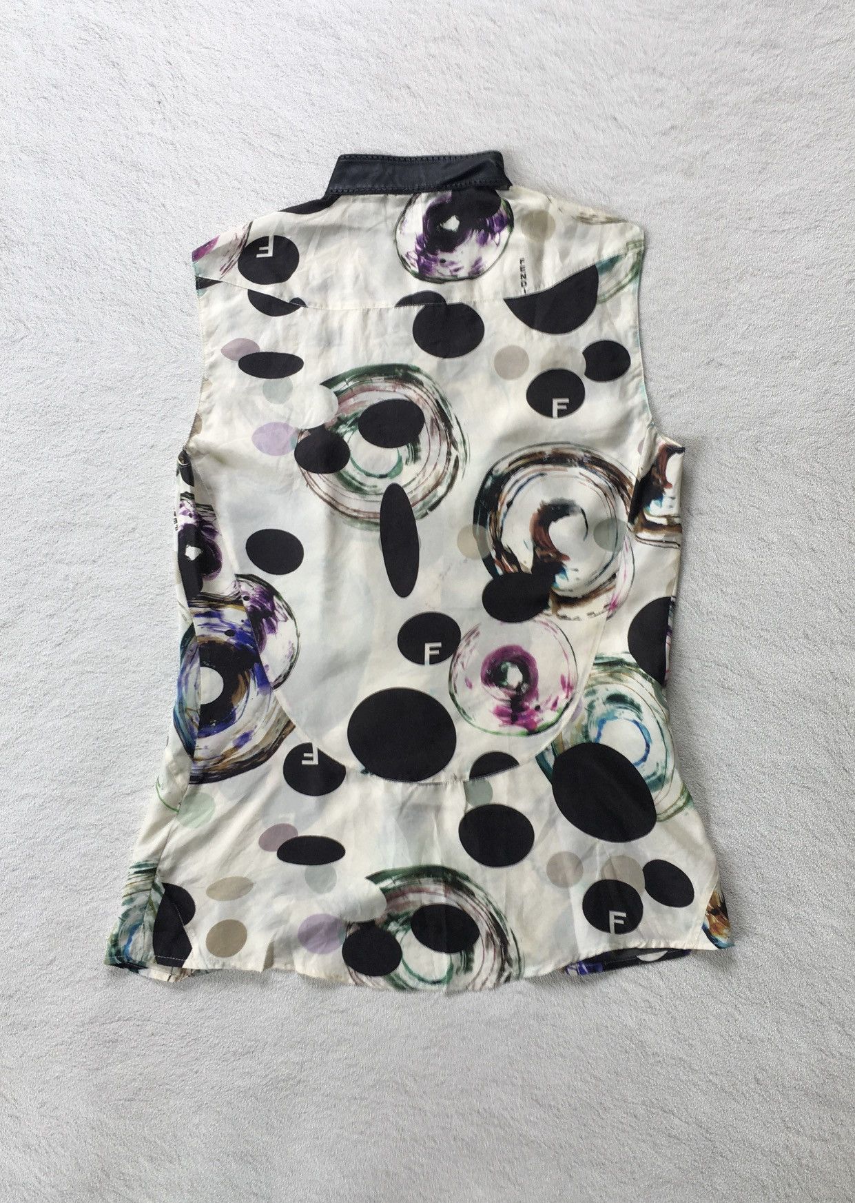 Fendi Fendi Sleeveless Blouse Size M / US 6-8 / IT 42-44 - 4 Thumbnail