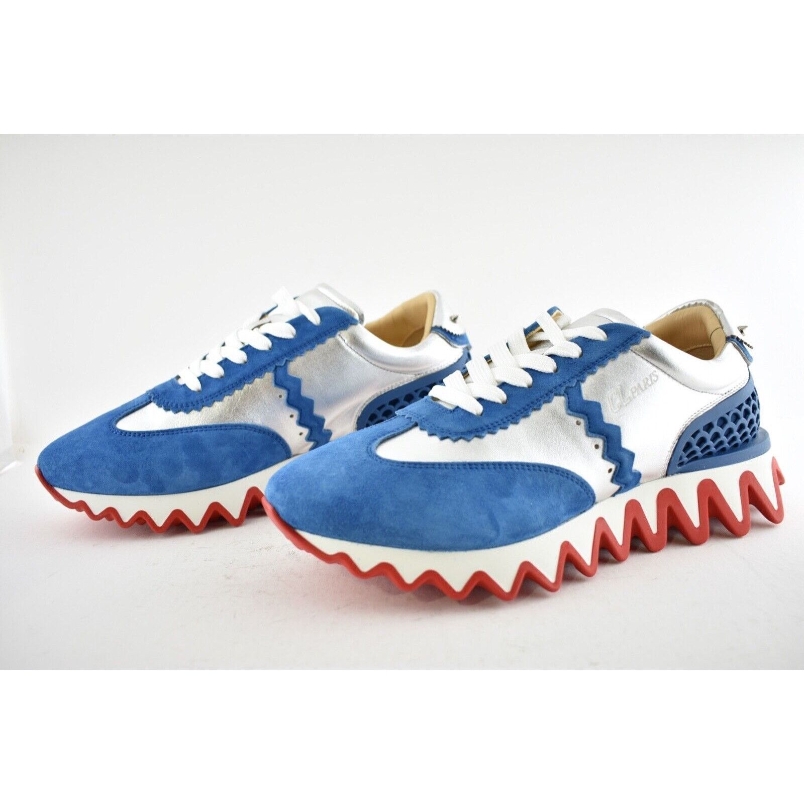 Christian Louboutin Christian Louboutin Loubishark Ludwig Low Top Sneaker Size US 11.5 / EU 44-45 - 9 Thumbnail
