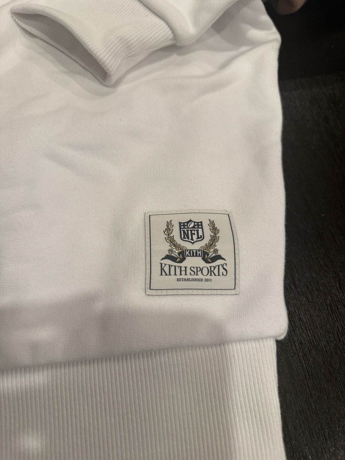 Kith KITH FOR THE NFL: GIANTS 1925 NELSON CREWNECK WHITE medium Size US M / EU 48-50 / 2 - 3 Thumbnail