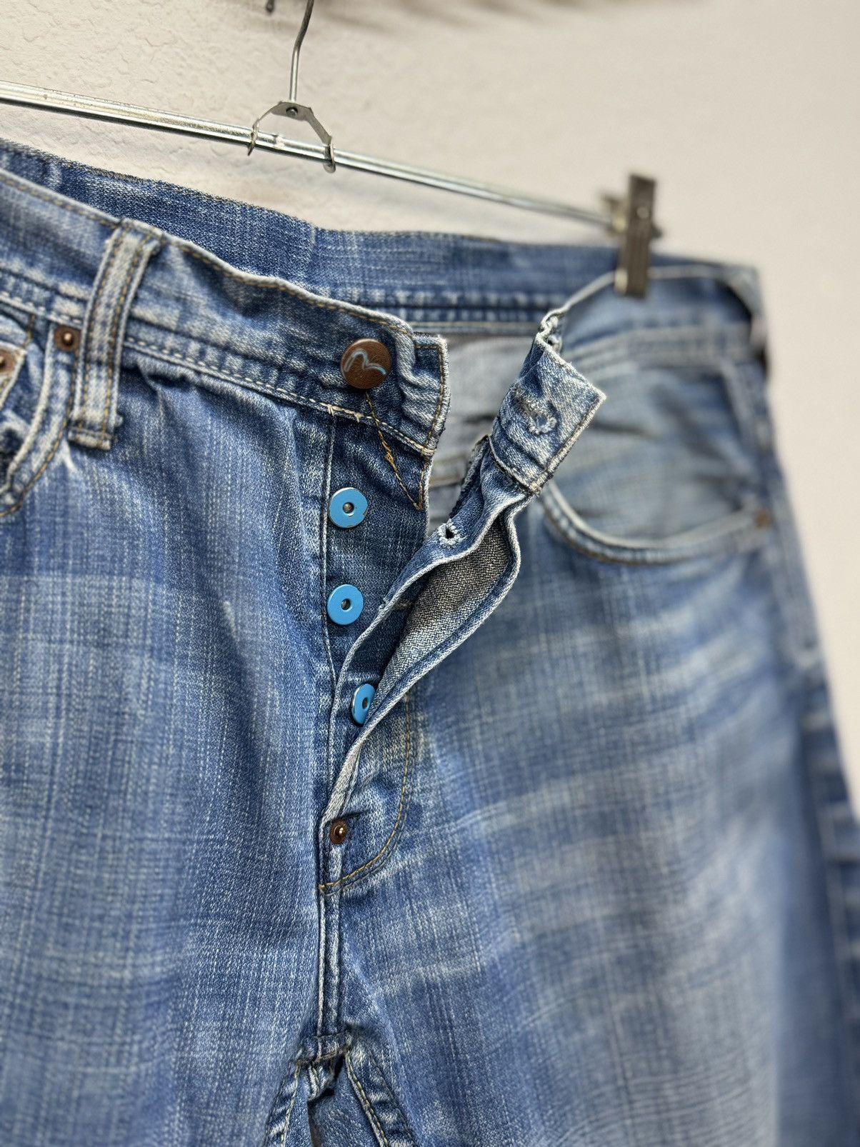 Evisu Vintage Evisu Japan Denim Pants True Religion USA ED HARDY Size US 32 / EU 48 - 10 Thumbnail