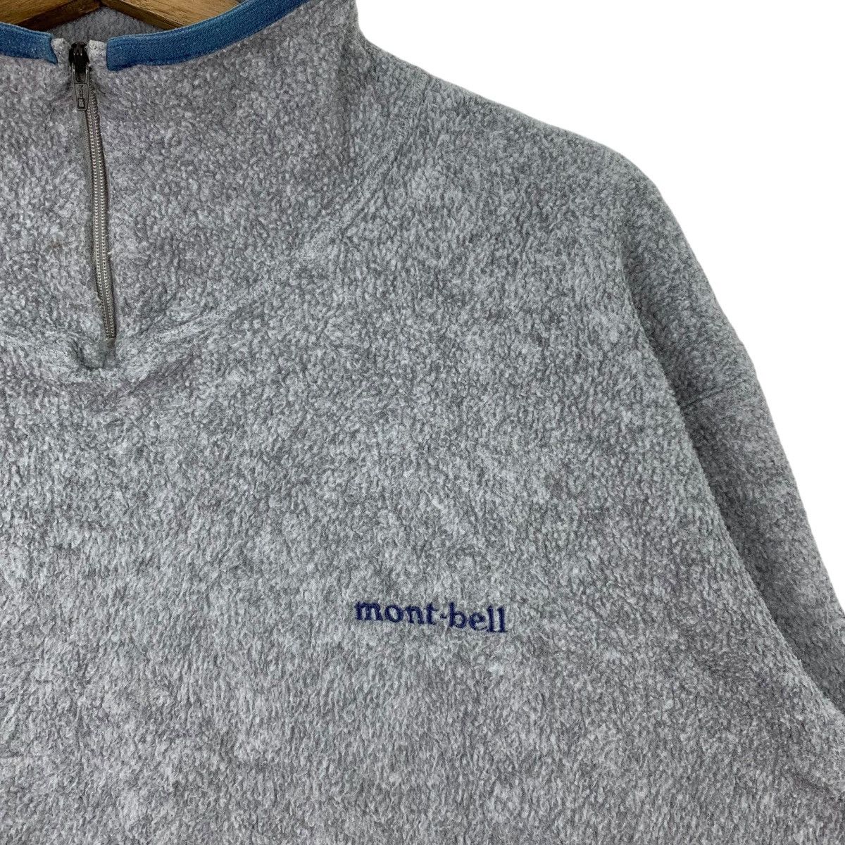 Montbell × Polartec × Vintage Vintage MONTBELL x POLARTEC Outdoor Half Zipper Sweatshirt Size S / US 4 / IT 40 - 4 Thumbnail