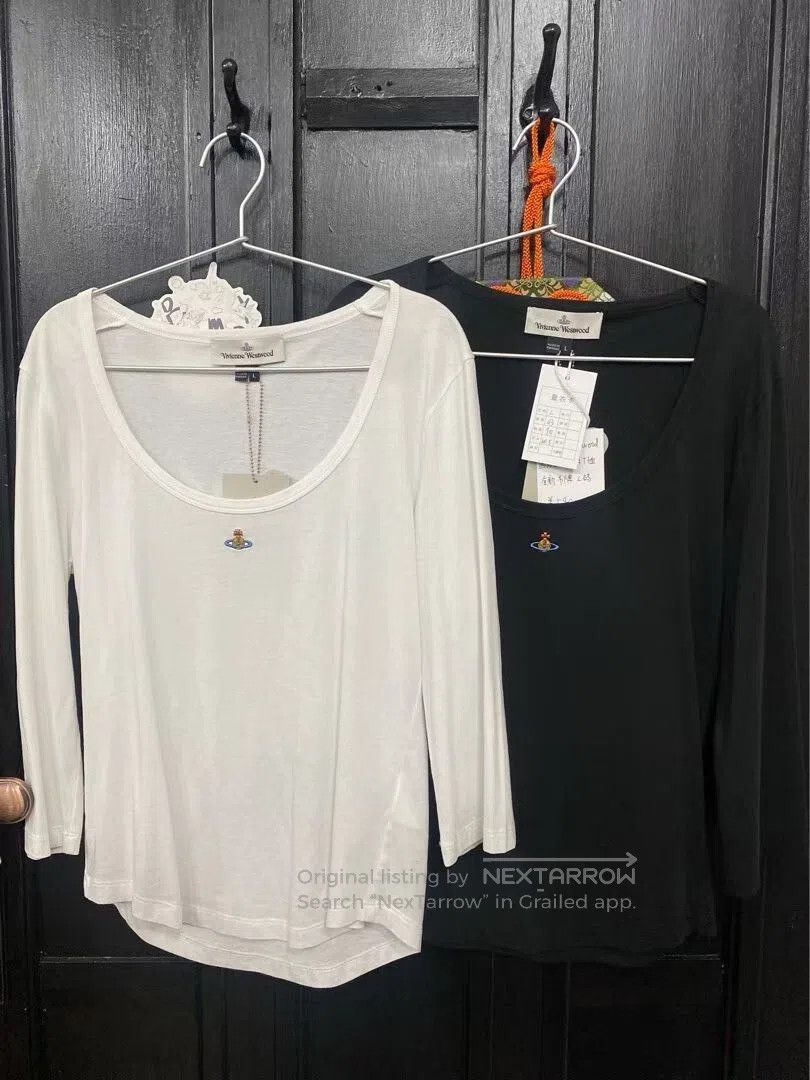 Vivienne Westwood Vivienne Westwood Saturn Embroidery Top. Size L / US 10 / IT 46 - 1 Thumbnail