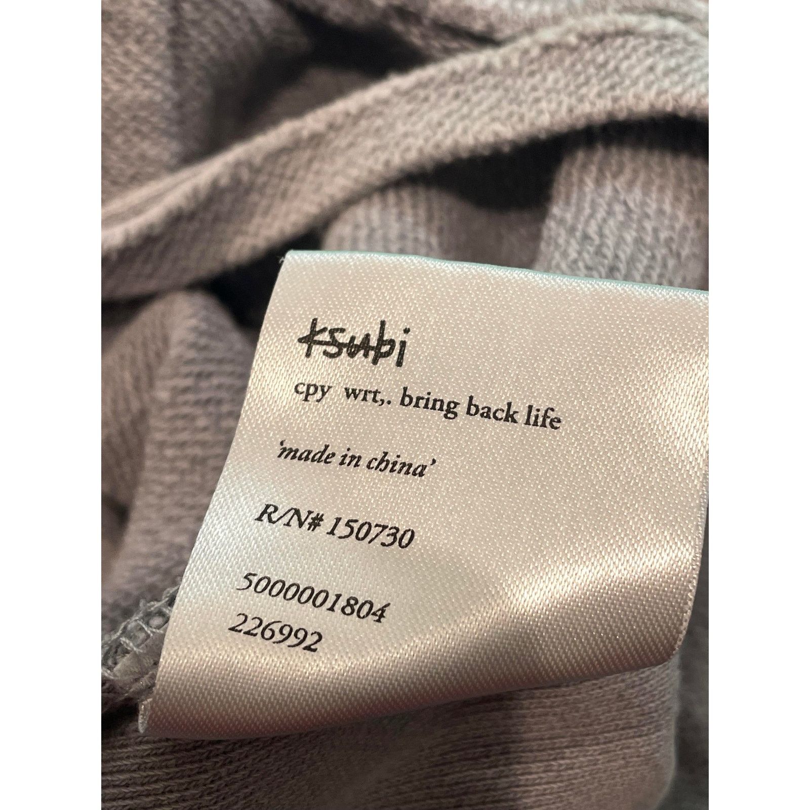 Ksubi Ksubi Grey Hoodie Size L / US 10 / IT 46 - 7 Thumbnail