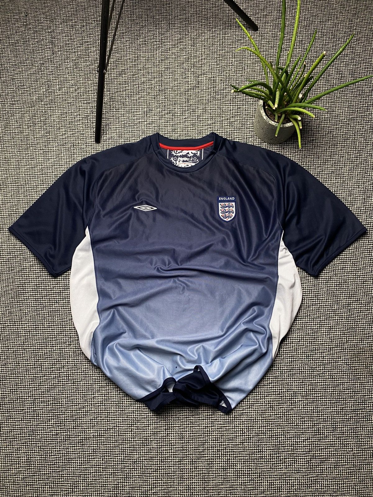 Umbro × Vintage England umbro vintage Soccer Jersey rare Size US XXL / EU 58 / 5 - 1 Thumbnail