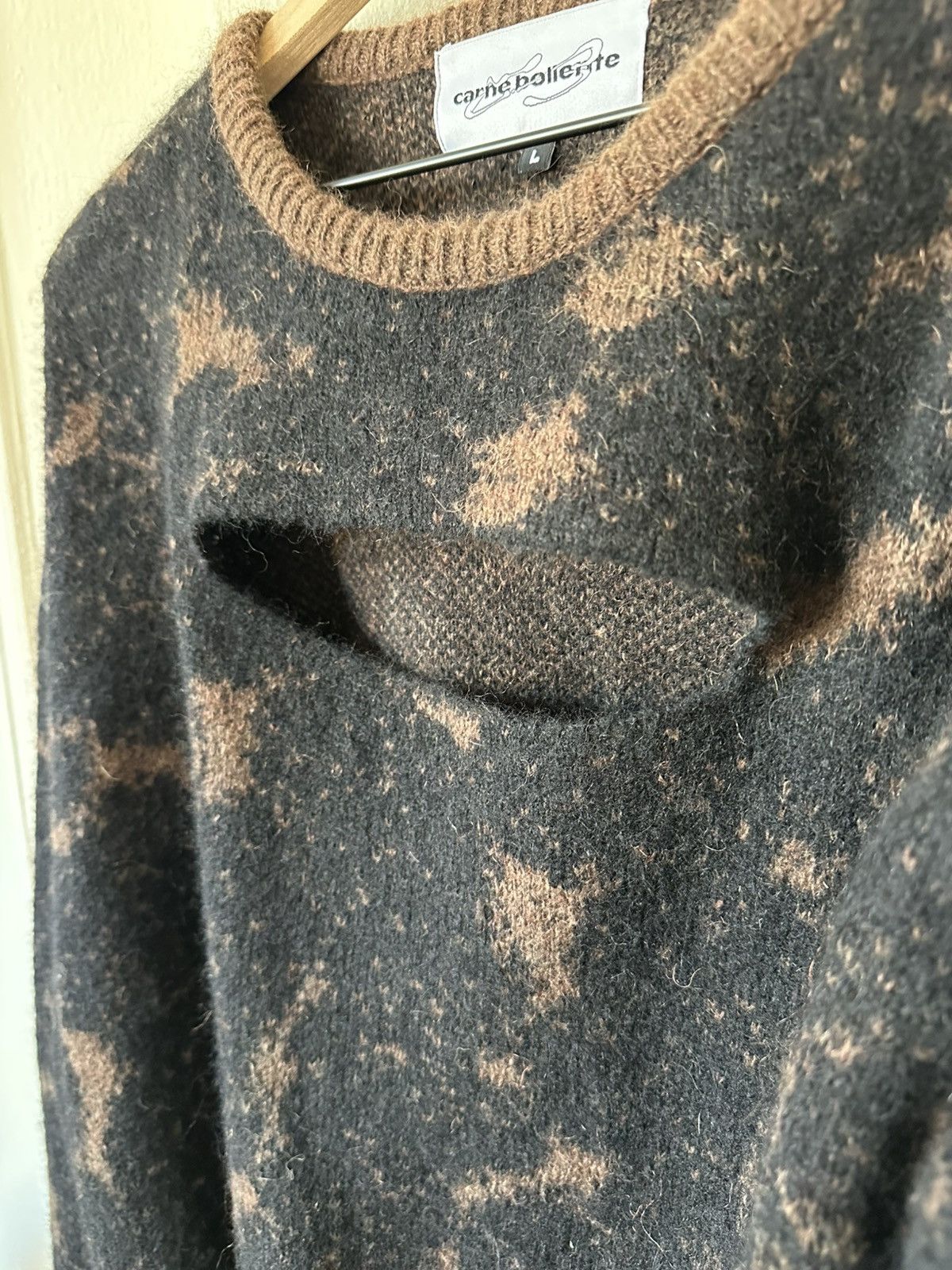 Carne Bollente Slit Sweater Size US L / EU 52-54 / 3 - 3 Thumbnail