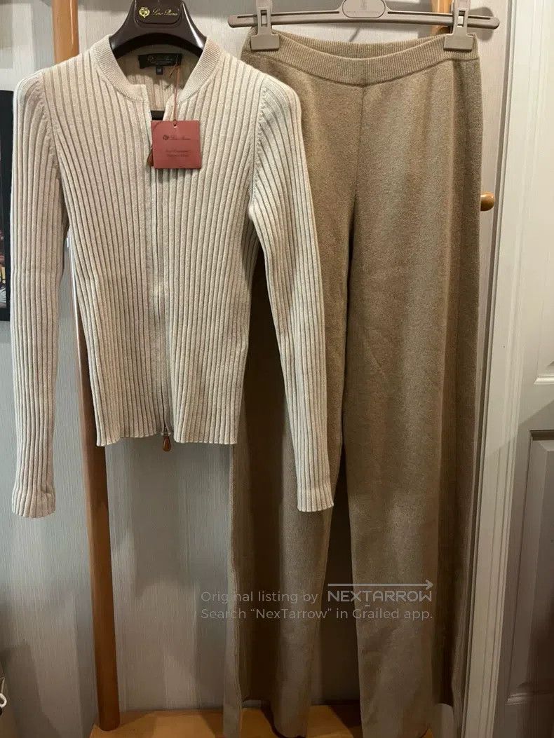 Loro Piana LORO PIANA Cashmere Zip-up Cardigan Jacket Size XS / US 0-2 / IT 36-38 - 1 Thumbnail