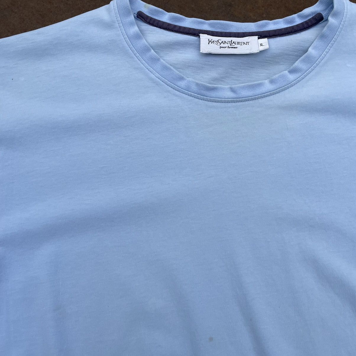 Yves Saint Laurent Vintage Yves Saint Laurent T-shirts Small Logo Baze 90s Y2k Size US XL / EU 56 / 4 - 6 Thumbnail