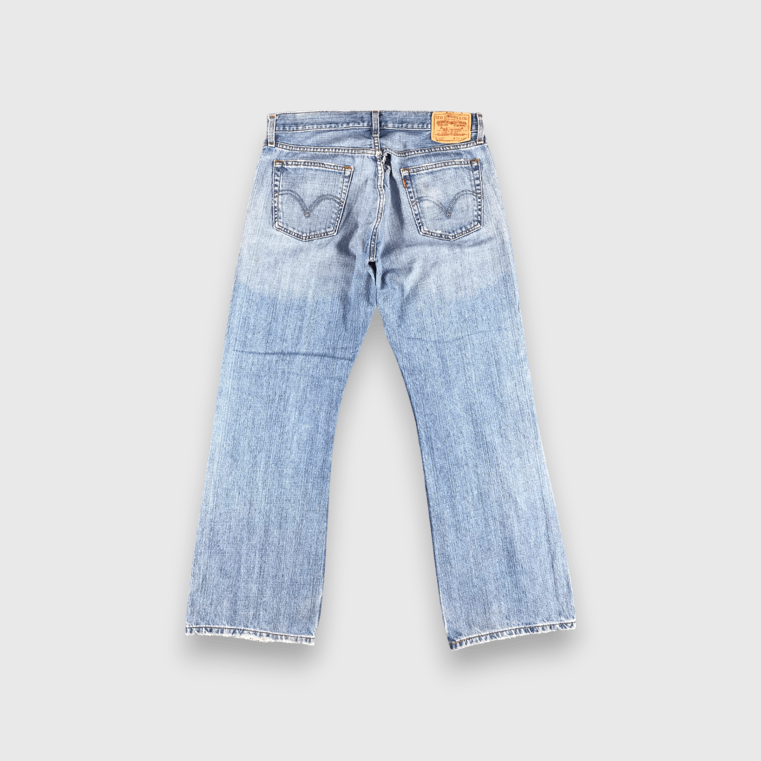 Levi's Vintage Light Wash Levis 527 Flare Jeans-J1532 Size US 34 / EU 50 - 2 Thumbnail
