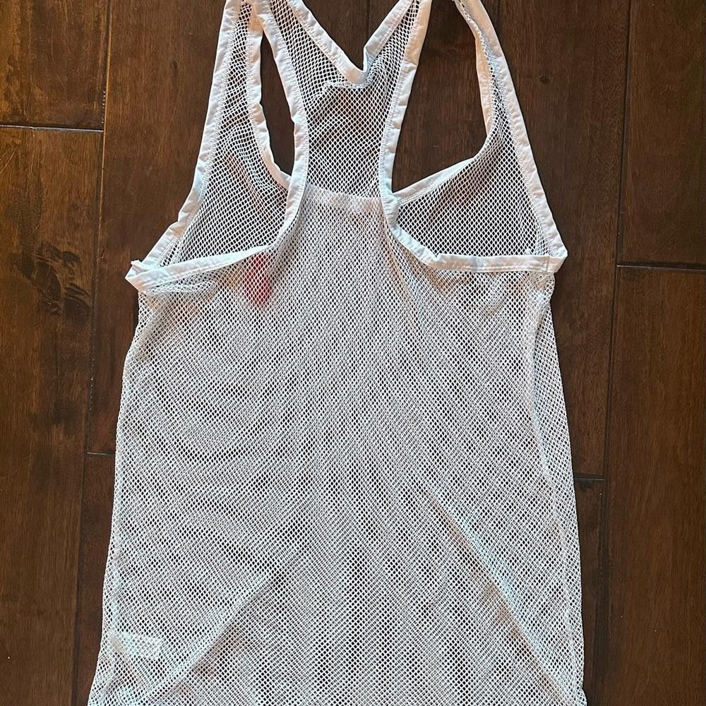 Designer JJ Malibu sleeveless white mesh tank - men’s - new Size US L / EU 52-54 / 3 - 3 Thumbnail