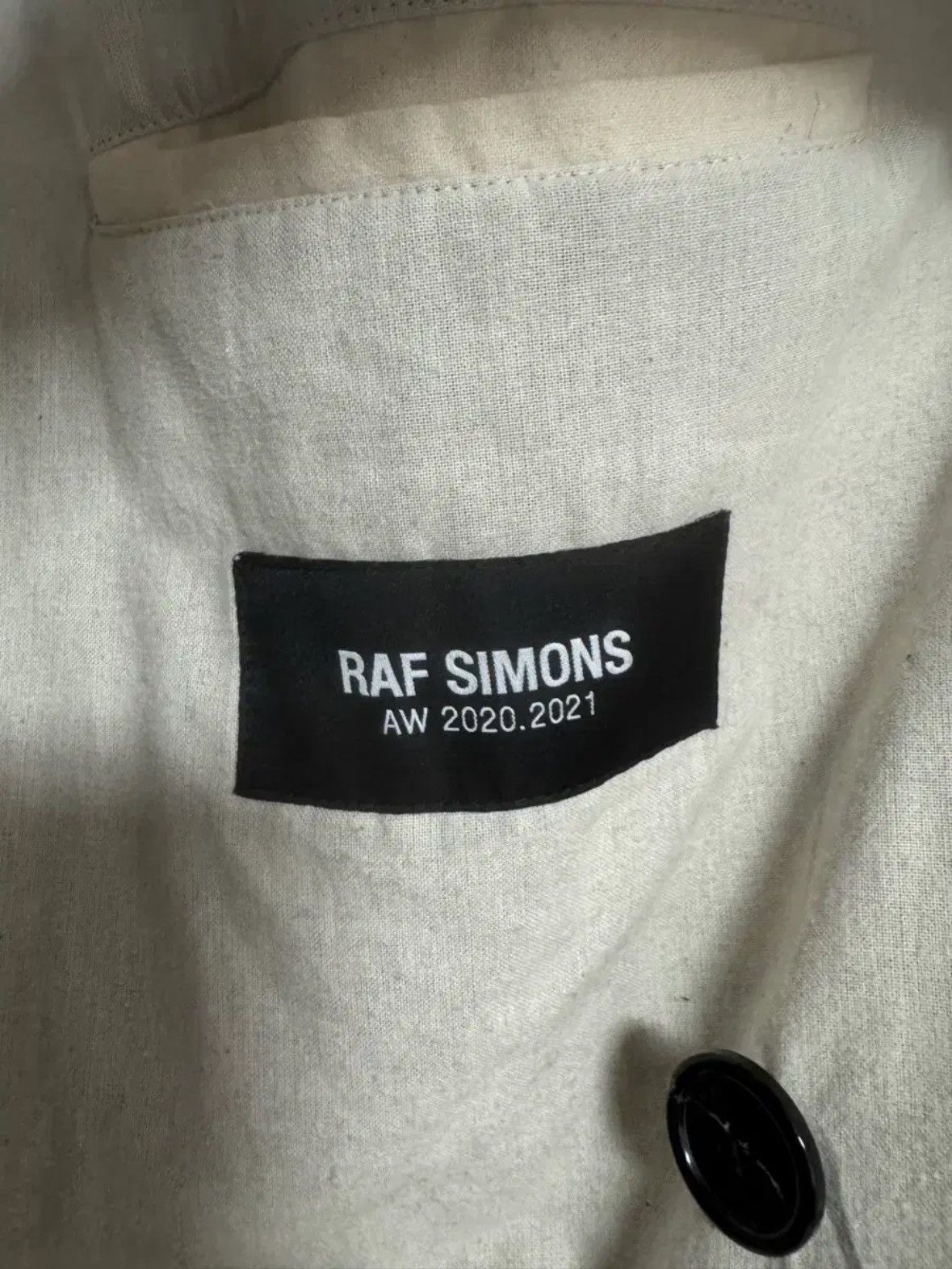Raf Simons Raf Simons Double Breasted Chain Coat Size US M / EU 48-50 / 2 - 3 Thumbnail