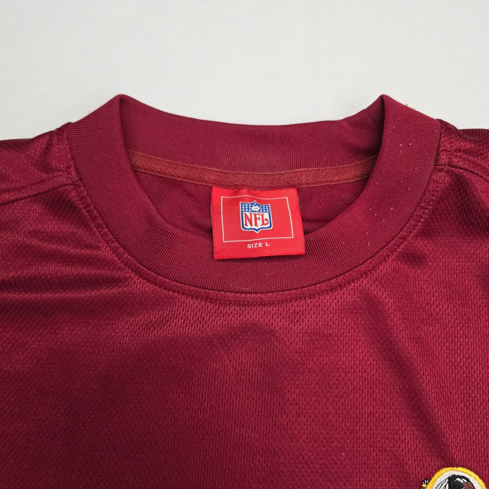 NFL Vintage Washington Redskins Shirt NFL Polyester Tee L Size US L / EU 52-54 / 3 - 6 Thumbnail