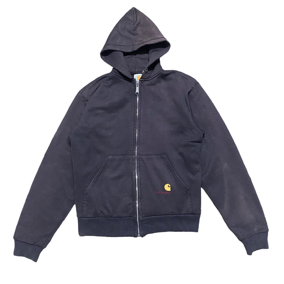 Carhartt Vintage 90s Carhartt Thermal Hoodie Sun Faded Size US S / EU 44-46 / 1 - 2 Thumbnail